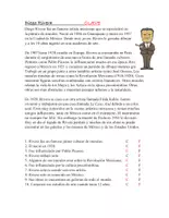 Vista previa - Tarjetas / Manipulativos - Diego Rivera Biografía Simple - página 1