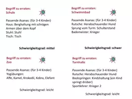Vorschau - Spiele - Happy Yoga Kids Bewegungsspiel Pantomime - Asanas erraten - Seite 3