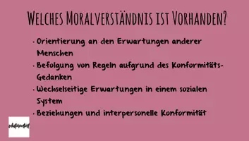 Vorschau - Unterrichtsreihen - Stundenentwurf: Konventionelle Ebene nach Kohlberg - Präsentation - Seite 3
