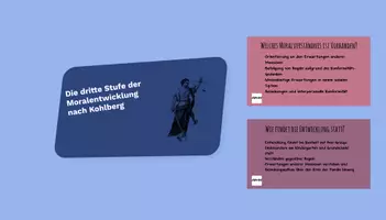 Vorschau - Unterrichtsreihen - Stundenentwurf: Konventionelle Ebene nach Kohlberg - Präsentation - Seite 1