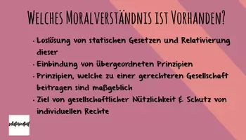 Vorschau - Stundenentwürfe - Stundenentwurf: Postkonventionelle Ebene nach Kohlberg - Präsentation - Seite 3