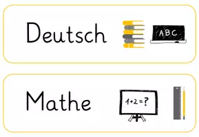 Vorschau - Präsentationen/Tafelbilder - Tagestransparenz in der Grundschule (Stundenplan) - Seite 2