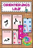 Vorschau - Arbeitsblätter - Orientierungslauf mit Aufgabenkarten - Deckblatt