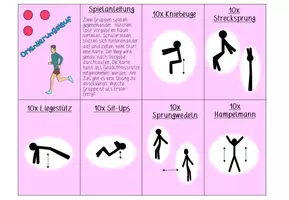 Vorschau - Arbeitsblätter - Orientierungslauf mit Aufgabenkarten - Seite 1