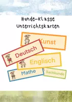 Vorschau - Bildkarten - Hundeklasse Unterrichtskarten für den Stunden Fahrplan - Deckblatt