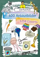 Vorschau - selbst erstellte Cliparts/Grafiken - Cliparts Anlaute - Bilder für deine Materialerstellung - Deckblatt