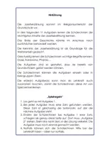 Vorschau - Arbeitsblätter - Josef und seine Brüder - Seite 1