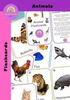 Vista previa - Juegos / Gamificación - 102 Animal Vocabulary Flashcards for ESL - Portada