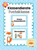 Vorschau - Poster - Dienste Fuchsklasse - Deckblatt