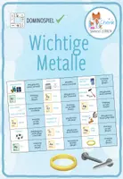 Vorschau - Spiele - Wichtige Metalle - Domino Spiel - Deckblatt