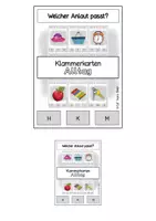 Vorschau - Arbeitsblätter - Sparpaket - Klammerkarten - Anlaute - Seite 2