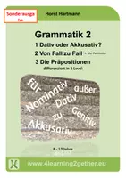 Vorschau - Unterrichtsreihen - Grammatik 2 - Deckblatt