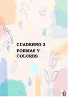 Vista previa - Unidades / Secuencias / Situaciones de Aprendizaje - PACK CUADERNOS FORMAS Y COLORES - página 1