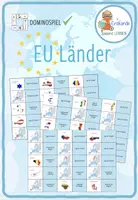 Vorschau - Spiele - EU Länder – Domino Spiel - Deckblatt