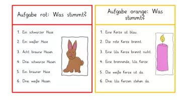 Vorschau - Stationenlernen - Erstlesen Plopper-Lernspiel - Was stimmt? - Seite 3