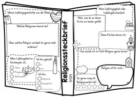 Vorschau - Arbeitsblätter - Religionssteckbrief für den Einstieg in den Religionsunterricht - Seite 2