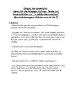 Vorschau - Arbeitsblätter - Lese-Hör-Malgeschichte "Keifende Kerle" - Seite 1