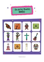 Vorschau - Arbeitsblätter - Día de los Muertos / Tag der Toten Bingo (Spanisch) - Seite 3