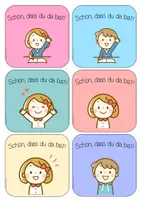 Vorschau - Bildkarten - Willkommen zurück - Kärtchen - Schön, dass du da bist - Seite 3