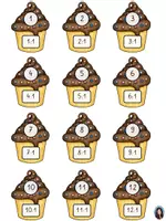 Vista previa - Juegos / Gamificación - Puzzle del Pastelito - La pequeña tabla de multiplicar - División - página 3