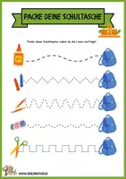 Vorschau - Arbeitsblätter - Materialpaket Grafo-Schwungübungen - Seite 3