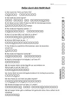 Vorschau - Arbeitsblätter - Arbeitsblatt - Rallye durch das NaWi-Buch - Deckblatt