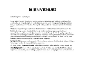 Vorschau - Spiele - Tiens! Frz. Spiel rund um die Ferien, ab End LJ 2 - Seite 1