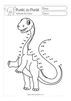 Vorschau - Arbeitsblätter - Punkt zu Punkt Dinosaurier / Dinoklasse - Seite 2