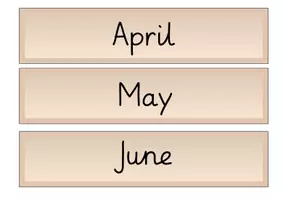 Vorschau - Fördermaterial/Inklusion - Calender Items - Tafelkalender - Day, Month and Year - Seite 3