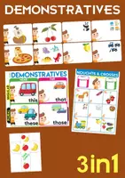 Vorschau - Spiele - Demonstratives 3in1 - Deckblatt