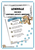 Vorschau - Unterrichtsreihen - Materialpaket: Buch "Lerntigers Aufsatz-Abenteuer" mit Lesebegleitheft (in Form einer Leserolle). Sofort einsetzbar! - Seite 1