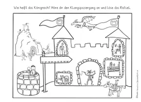 Vorschau - Arbeitsblätter - Musik Grundschule Märchen, Klangbild Märchen, fertige Musikstunde zu Märchen - Seite 3