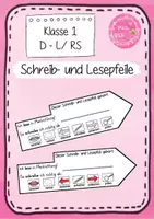 Vorschau - Anderer Materialtyp - Schreib- und Lesepfeile für den Anfangsunterricht - Deckblatt