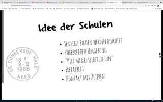 Vorschau - Stundenentwürfe - Stundenentwurf: Montessori Schulen (Präsentation) - Seite 2