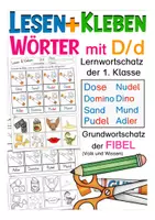Vista previa - Hojas de trabajo - Deutsch / Alemán Lesen und Kleben - Wörter mit D - Portada