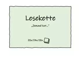 Vorschau - Spiele - Lesekette mit alternativen Enden - Deckblatt