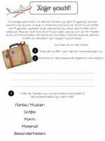 Vorschau - Arbeitsblätter - Materialpaket Gegenstandsbeschreibung - Seite 1