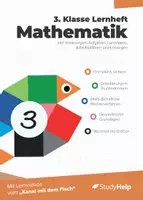 Vorschau - Arbeitsblätter - Mathe Lernheft 3. Klasse | Der Kanal mit dem Fisch - Deckblatt