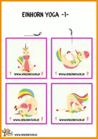 Vorschau - Spiele - Einhorn Memo mit Einhorn-Yoga - Seite 3
