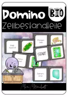 Vorschau - Spiele - Domino zu den Zellbestandteilen - Deckblatt