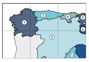 Vorschau - Spiele - Klassenpuzzle - Comunidades Autónomas (bunt + sw) - Seite 2