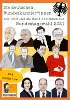 Vorschau - selbst erstellte Cliparts/Grafiken - Cliparts deutsche Bundeskanzler - Bundestagswahl - Deckblatt