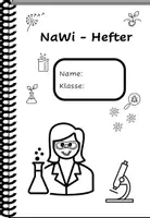 Vorschau - Mal- und Bastelvorlagen - Deckblatt NaWi-Hefter - Seite 1