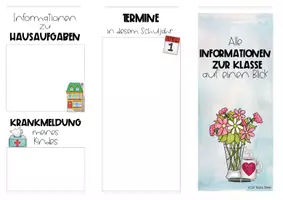 Vorschau - Lehrpläne/Lehrermaterial - Klasseninformationen auf einen Blick - Paket - Seite 1