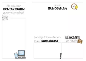 Vorschau - Lehrpläne/Lehrermaterial - Klasseninformationen auf einen Blick - Paket - Seite 2