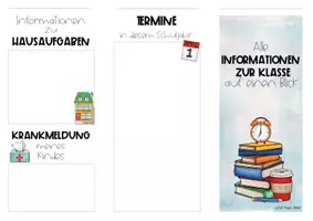 Vorschau - Lehrpläne/Lehrermaterial - Klasseninformationen auf einen Blick - Paket - Seite 3