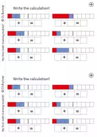 Vista previa - Hojas de trabajo - Mi primer libro de aprendizaje de matemáticas hasta el 5 + cuaderno de soluciones - página 1