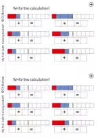 Vista previa - Hojas de trabajo - Mi primer libro de aprendizaje de matemáticas hasta el 5 + cuaderno de soluciones - página 2