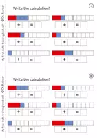 Vista previa - Hojas de trabajo - Mi primer libro de aprendizaje de matemáticas hasta el 5 + cuaderno de soluciones - página 3