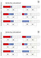 Vista previa - Hojas de trabajo - Mi primer libro de aprendizaje de matemáticas hasta el 6 + cuaderno de soluciones - página 1